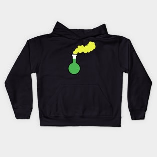 Vivid Neon Laboratory Flask Kids Hoodie